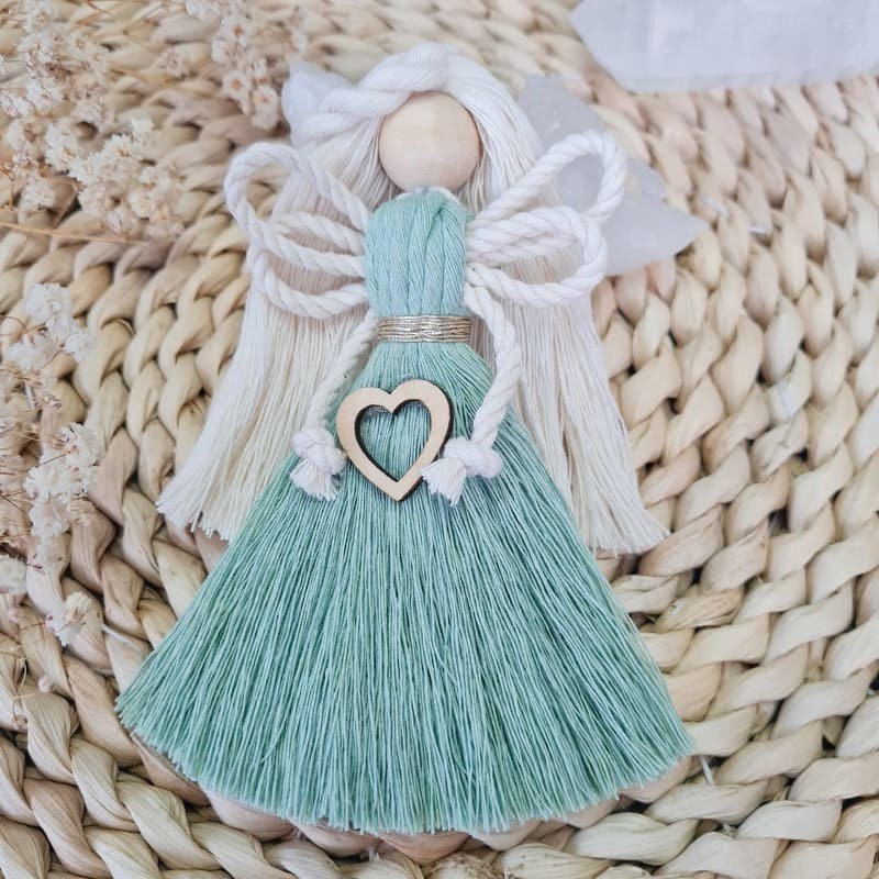 Anděl macramé Aloe