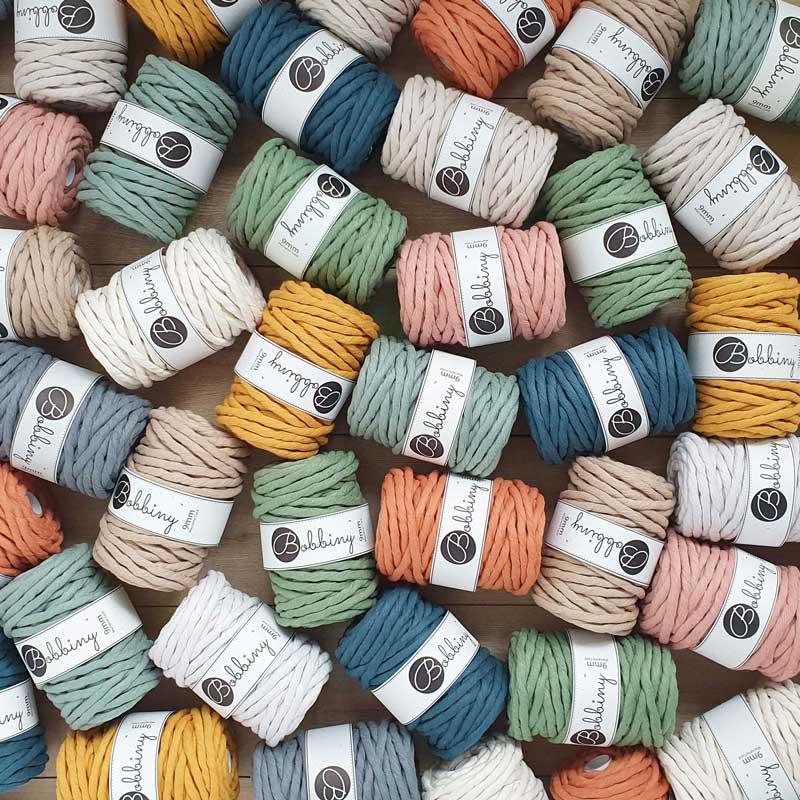 BOBBINY MACRAME 9 MM