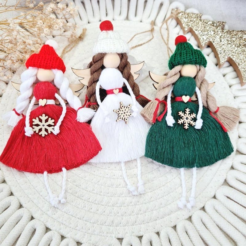 DIY macramé sady a návody