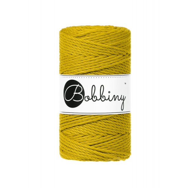 MACRAME 3PLY REGULAR SPICY YELLOW