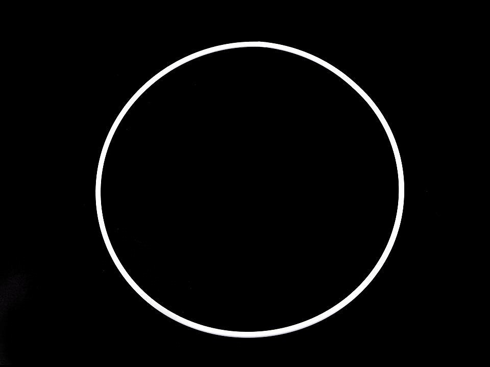 Kovový kruh na lapač snů / k dekorování Ø40 cm