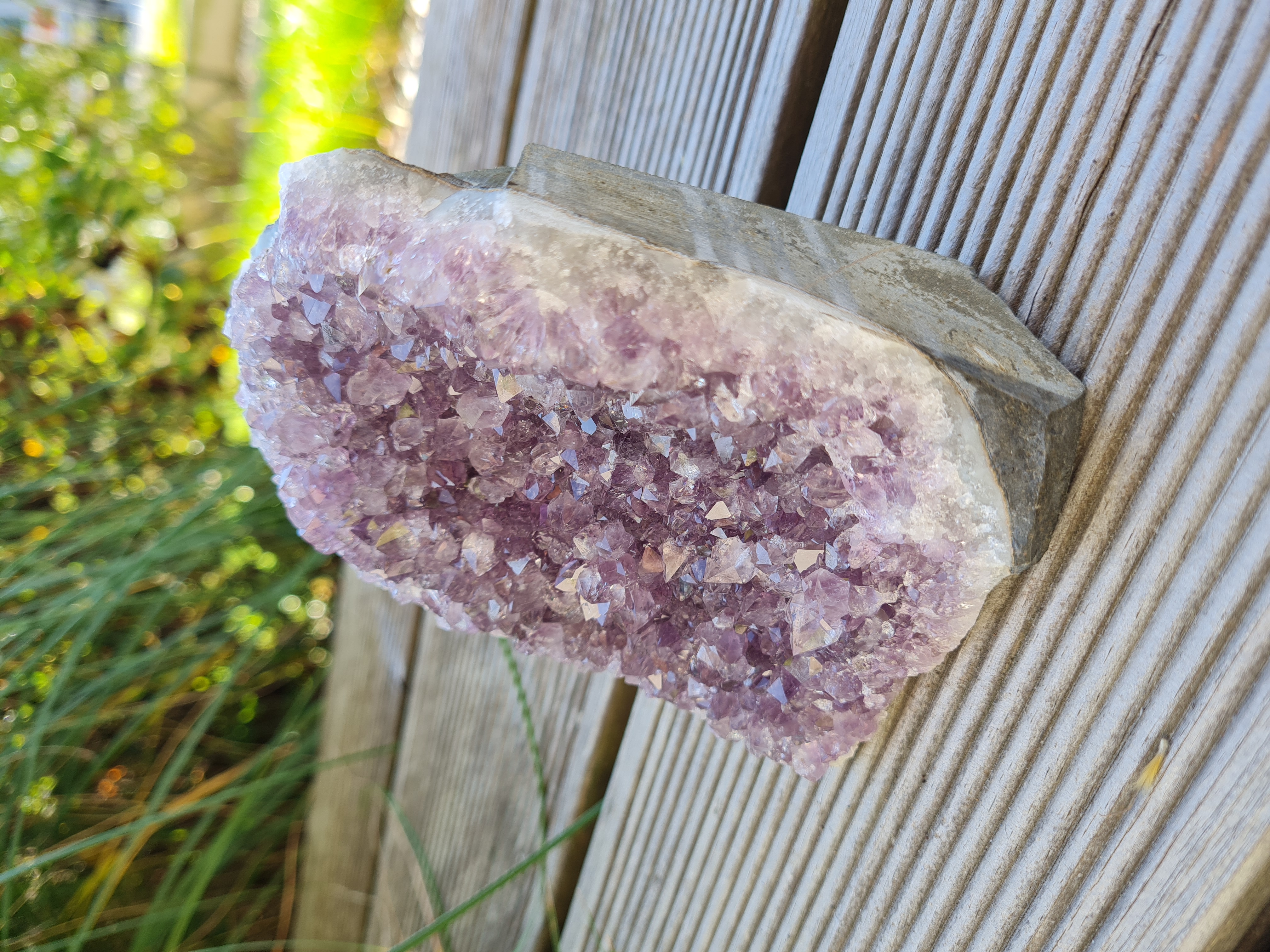 Ametystová drúza - 0,654 kg č.6 (ochrana, čištění, duchovno)