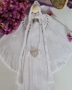 Anděl macramé ROZLOUČENÍ