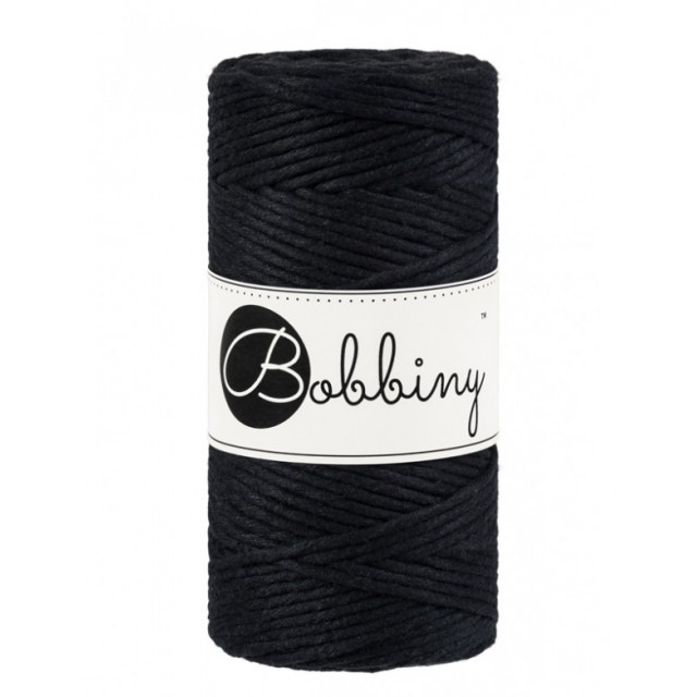 MACRAME REGULAR ČERNÁ (BLACK)