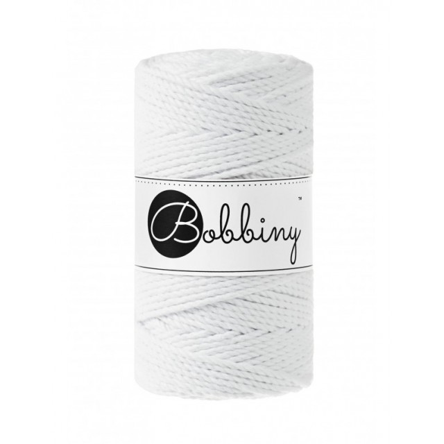 MACRAME 3PLY REGULAR BÍLÁ (WHITE)