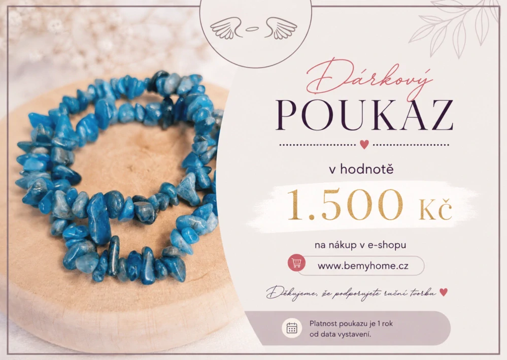Dárkový poukaz - 1500 Kč