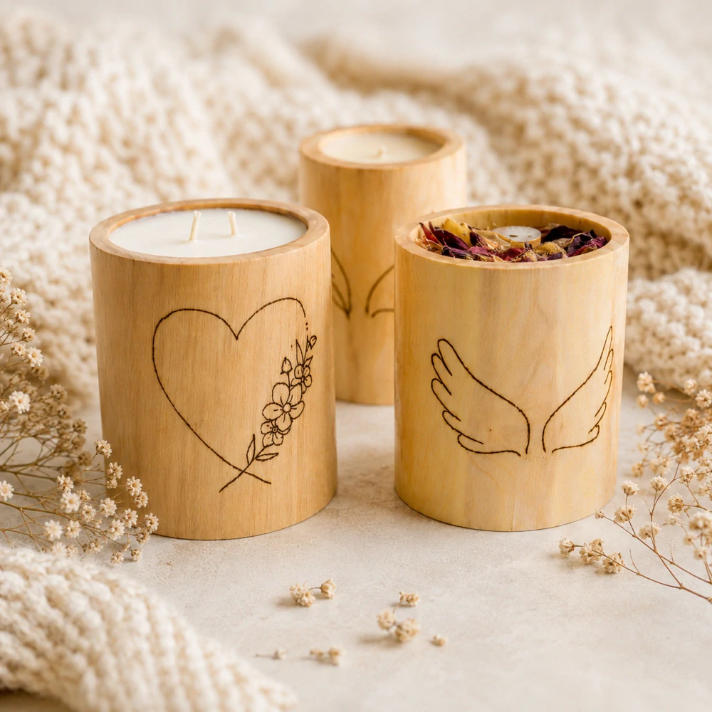 EKO Svíčka - 120 ml - Angel Wings