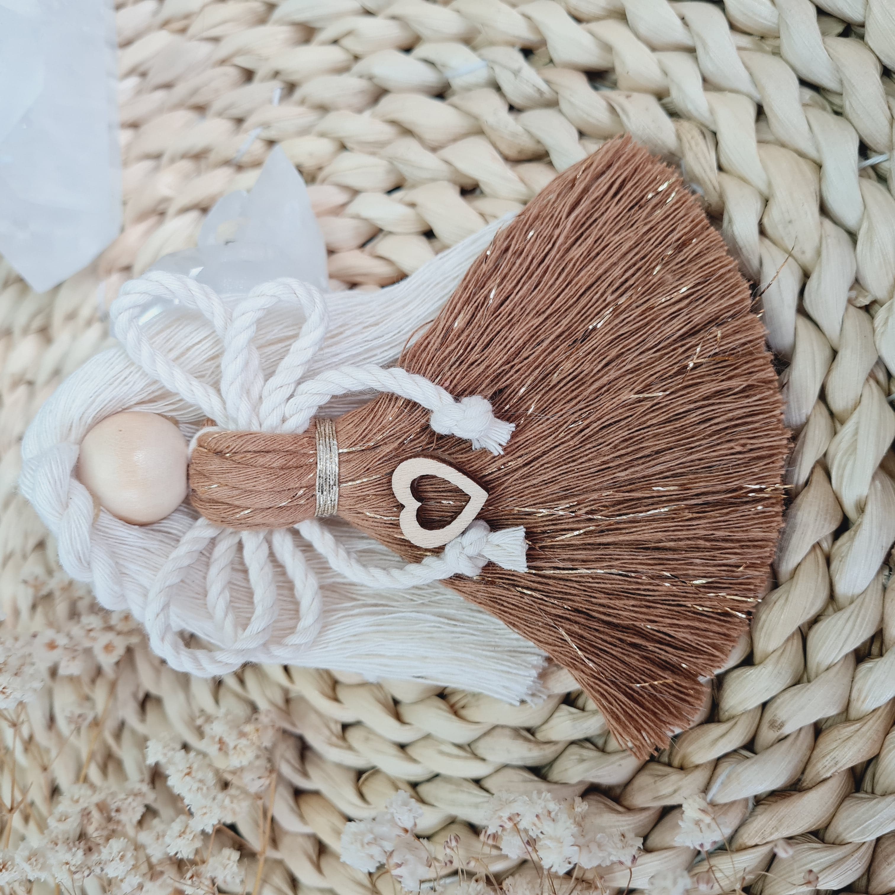 Anděl macramé Caramella