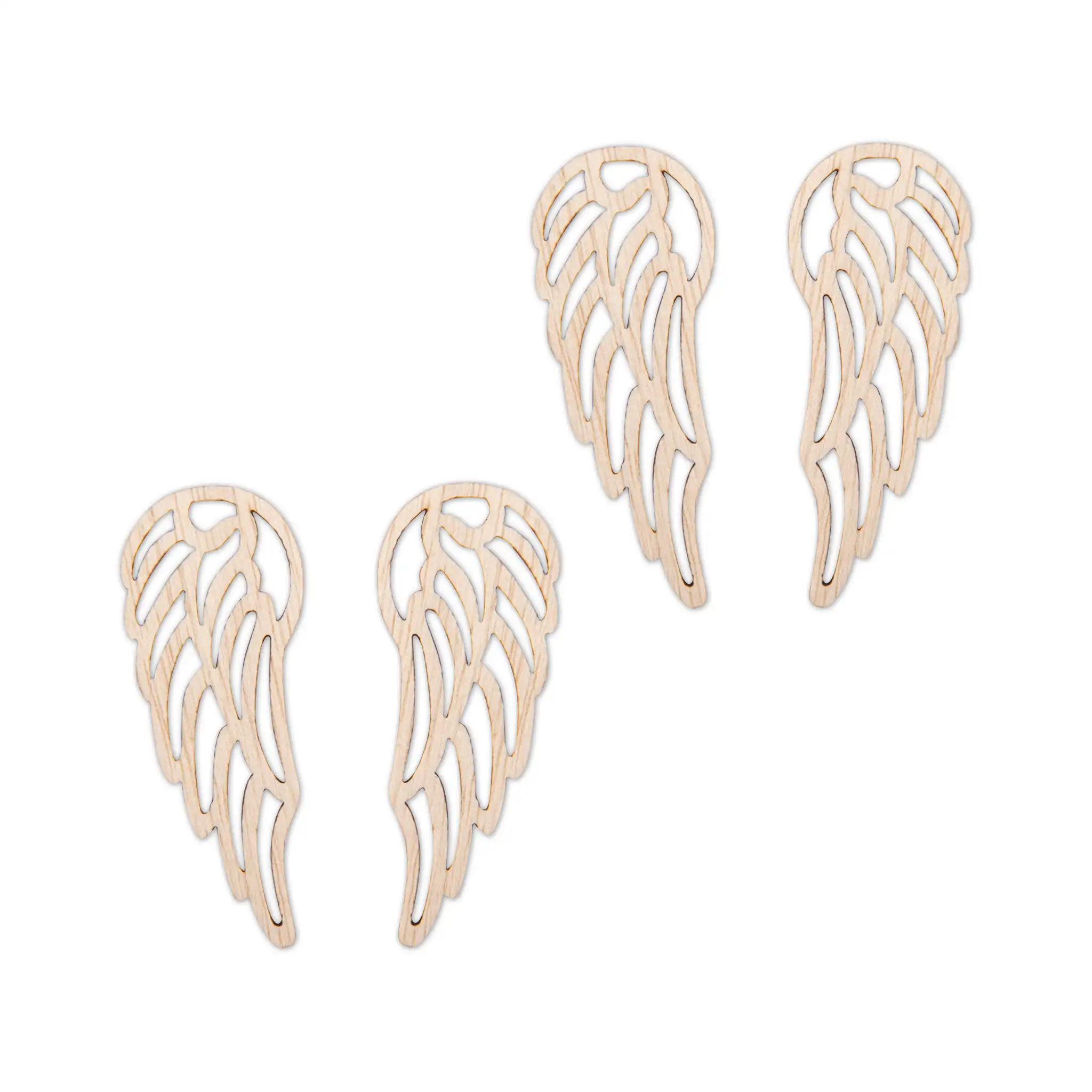 Dřevěný výřez andělské křídlo č.2