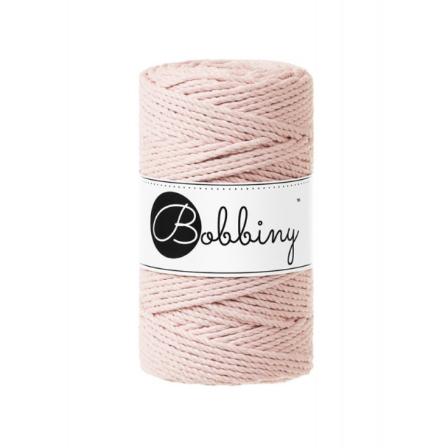 MACRAME 3PLY REGULAR PASTEL PINK - 10m/20m