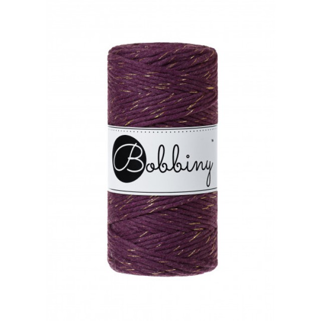 MACRAME REGULAR OSTRUŽINA SE ZLATOU NITKOU (GOLDEN BLACKBERRY)