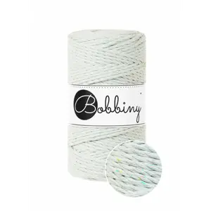  MACRAME 3PLY REGULAR GLOSSY IMILKY GREEN