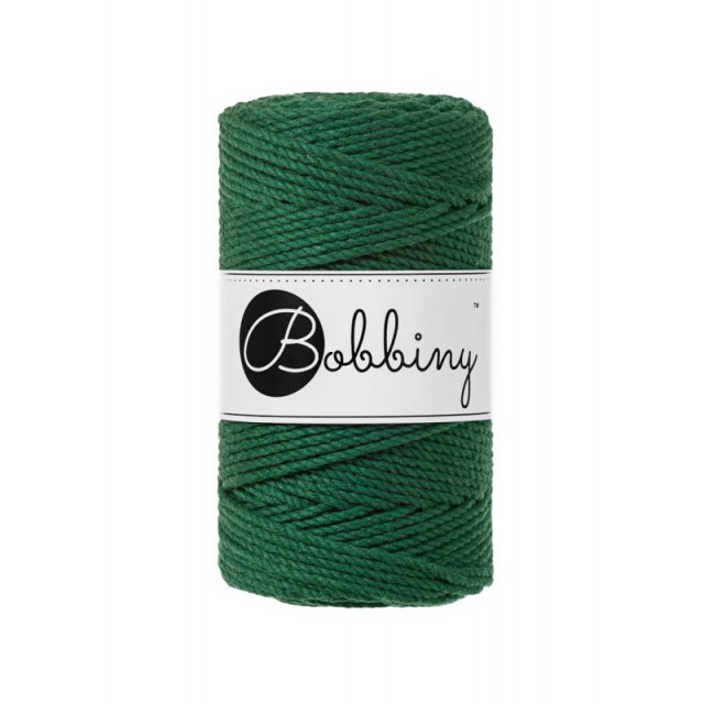 MACRAME 3PLY REGULAR PINE GREEN