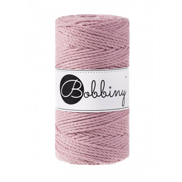 MACRAME 3PLY REGULAR STARORŮŽOVÁ (DUSTY PINK)