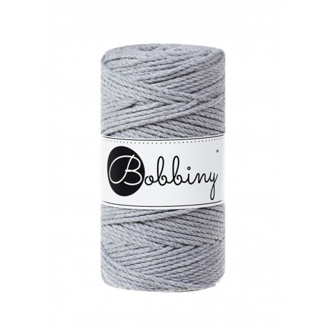 MACRAME 3PLY REGULAR STŘÍBRNÁ (SILVER)
