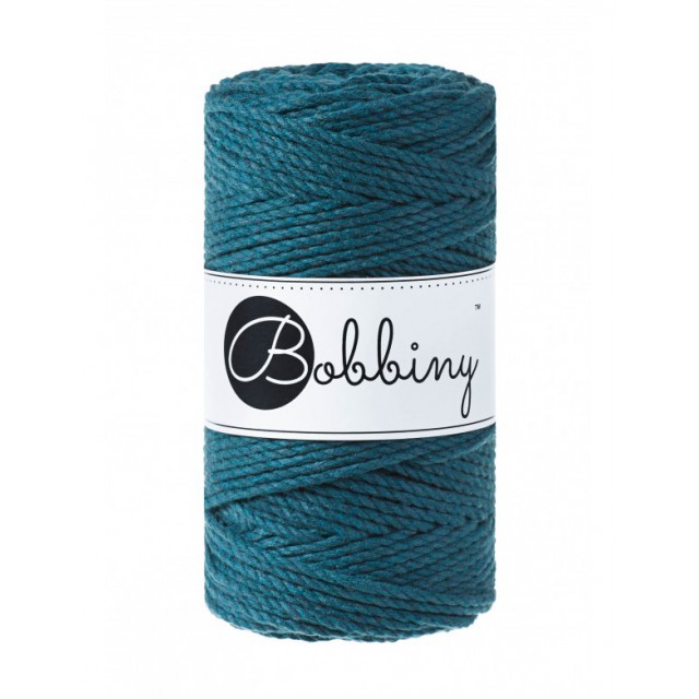 MACRAME 3PLY REGULAR PETROL (PEACOCK BLUE)