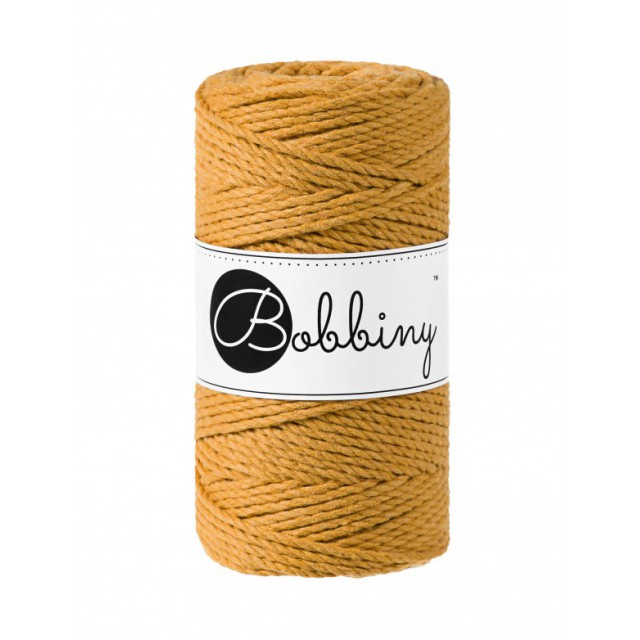 MACRAME 3PLY REGULAR HOŘČICE (MUSTARD)