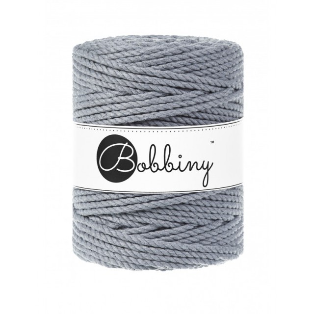 MACRAME 3PLY XXL OCELOVĚ ŠEDÁ (STEEL)