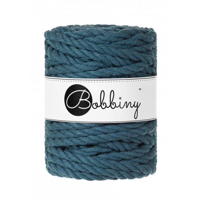 MACRAME 3PLY 9MM PETROL