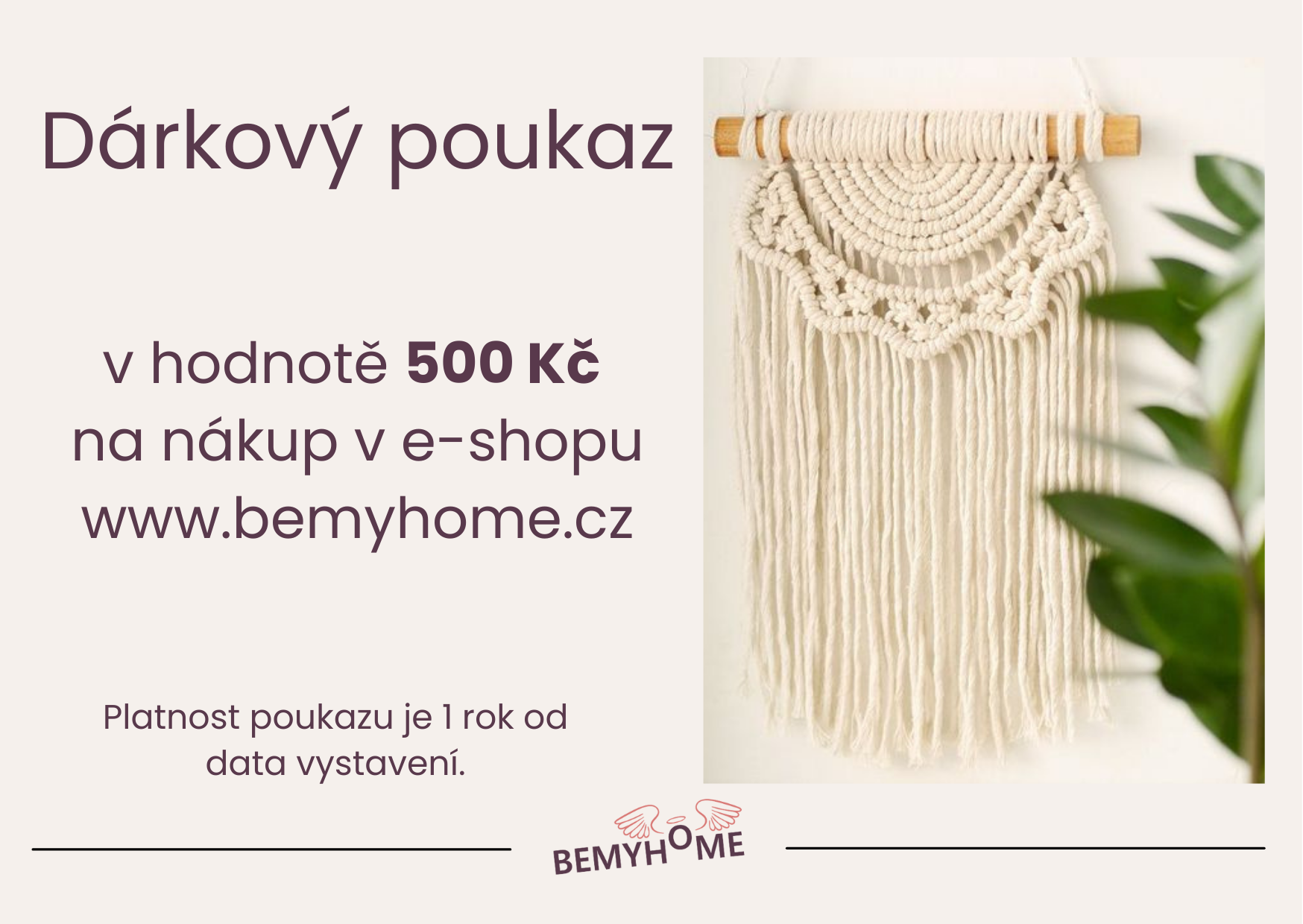 Dárkový poukaz - 500 Kč