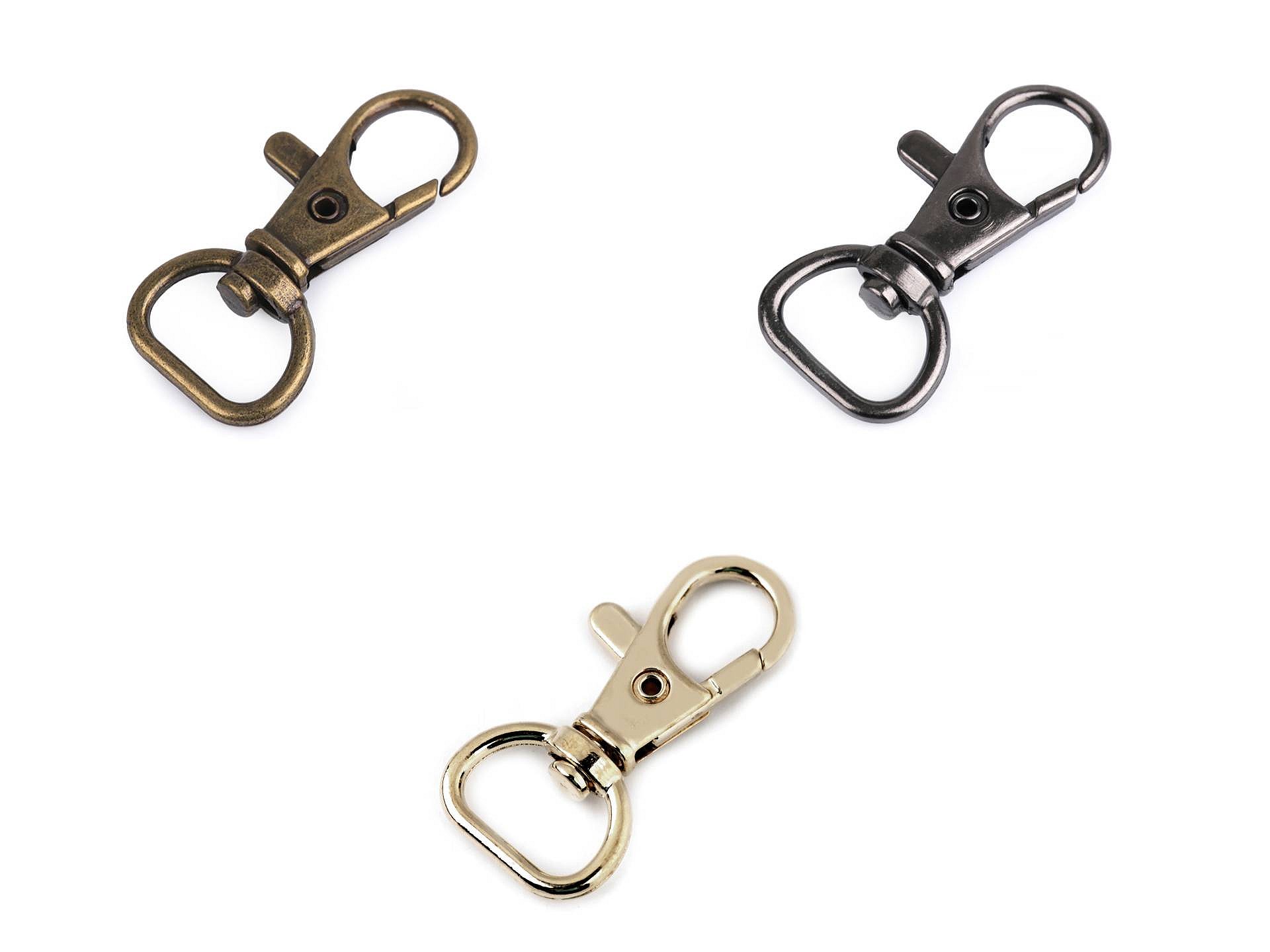 Kovová karabina průvlek 12 mm