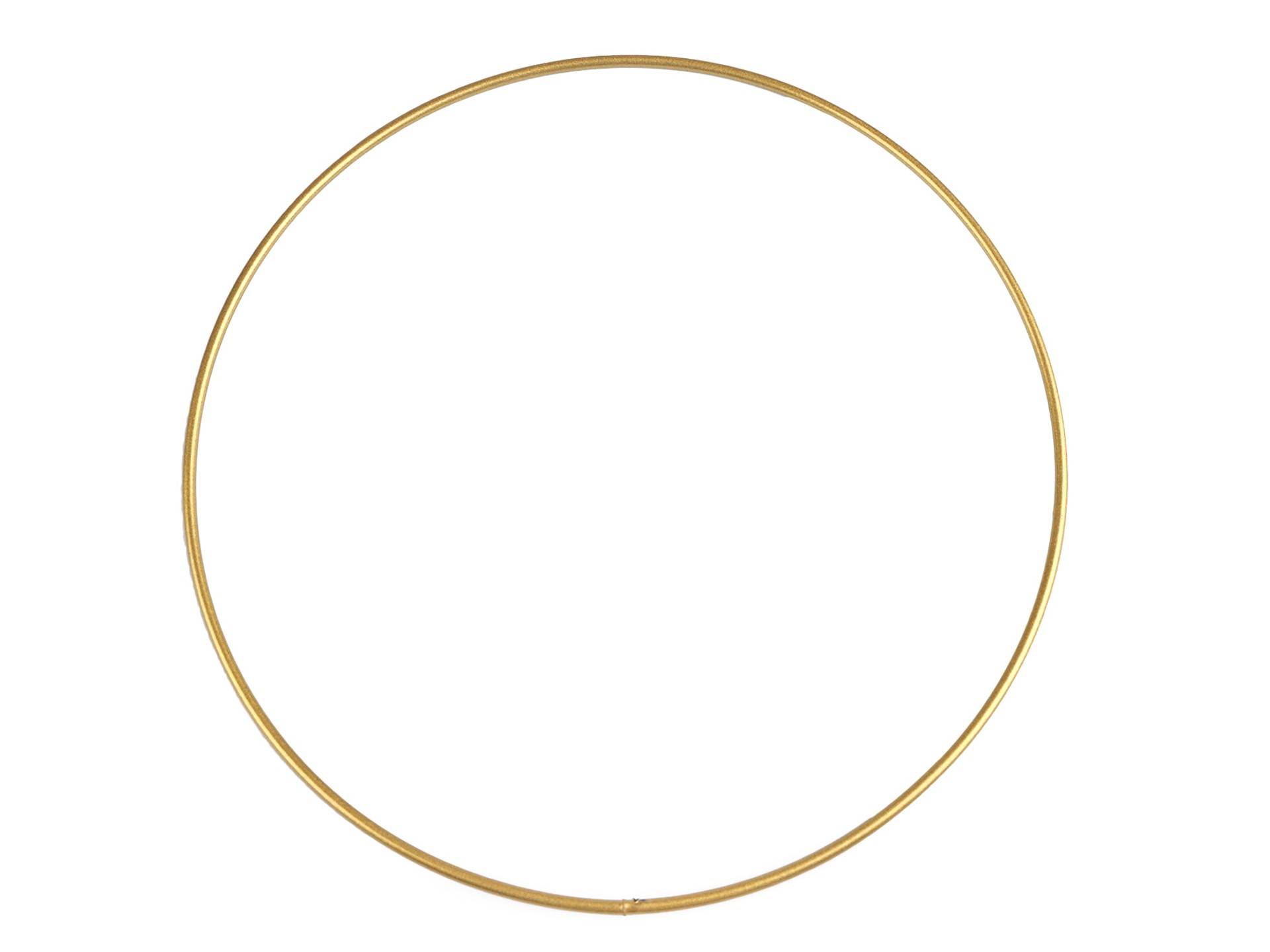 Kovový kruh na lapač snů / k dekorování Ø30 cm