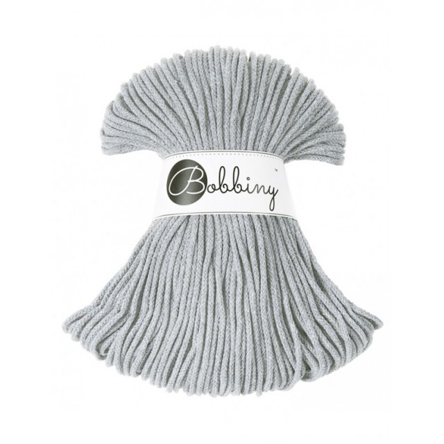 BOBBINY ŠŇŮRY JUNIOR STŘÍBRNÁ (SILVER)