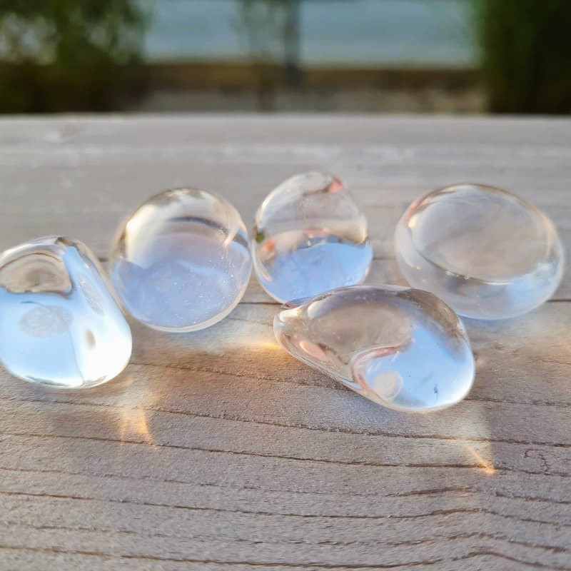 Tromlovaný Křišťál L velikost 30 - 45 mm kvalita AA (ochrana, síla)