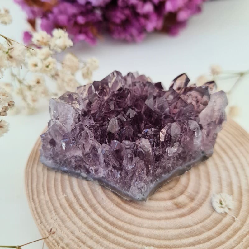 Ametyst drúza vel. L Uruguay (ochrana, harmonie, čištění prostoru)