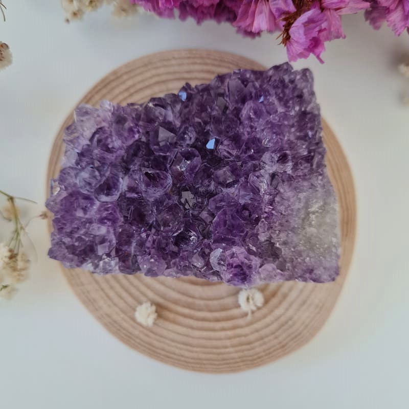 Ametyst drúza vel. XL Uruguay (ochrana, harmonie, čištění prostoru)