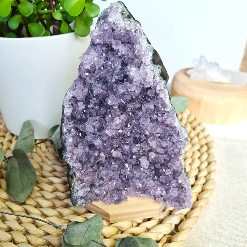 Ametystová drúza - 0,790 kg č.7 (ochrana, harmonie, čištění prostoru)