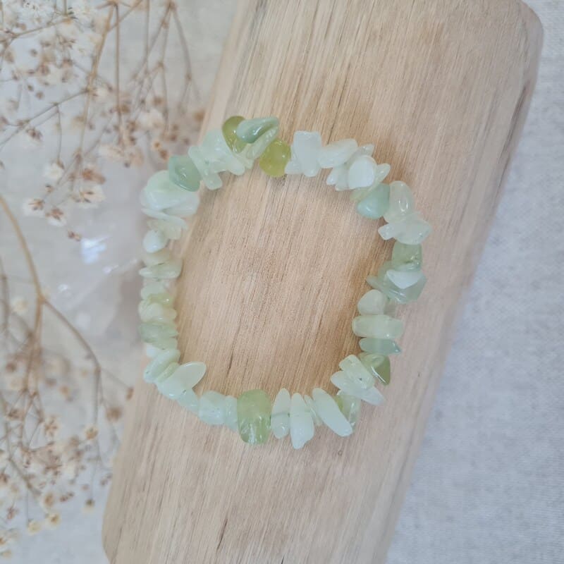 Serpentin sekaný náramek (láska, soucit, meditace, dlouhověkost)