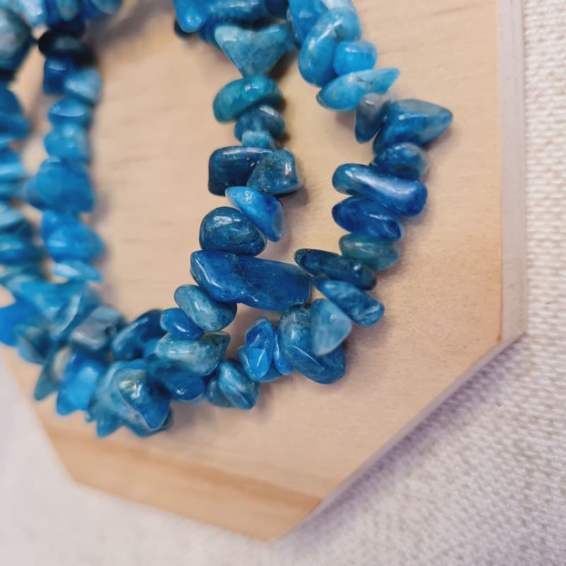 Apatit sekaný náramek (komunikace, jasnovidnost, vitalita)