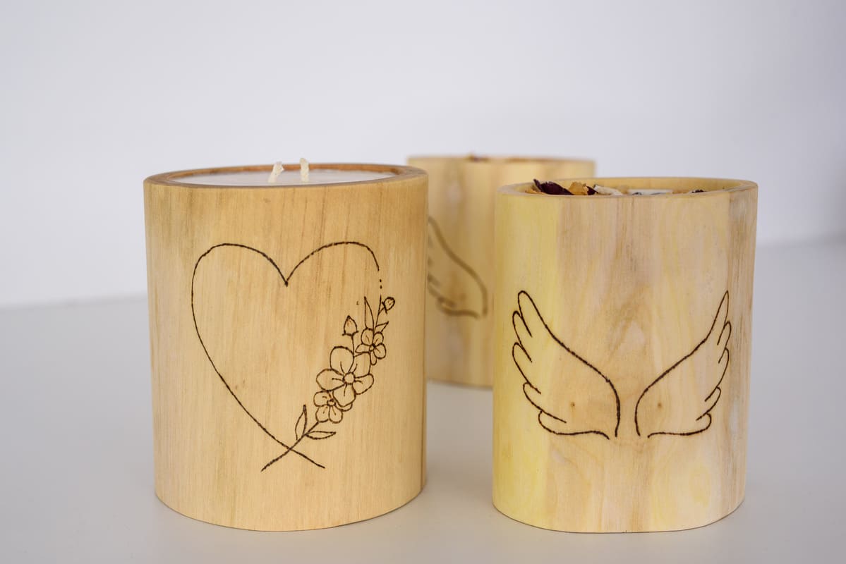 EKO Svíčka - 120 ml - Angel Wings