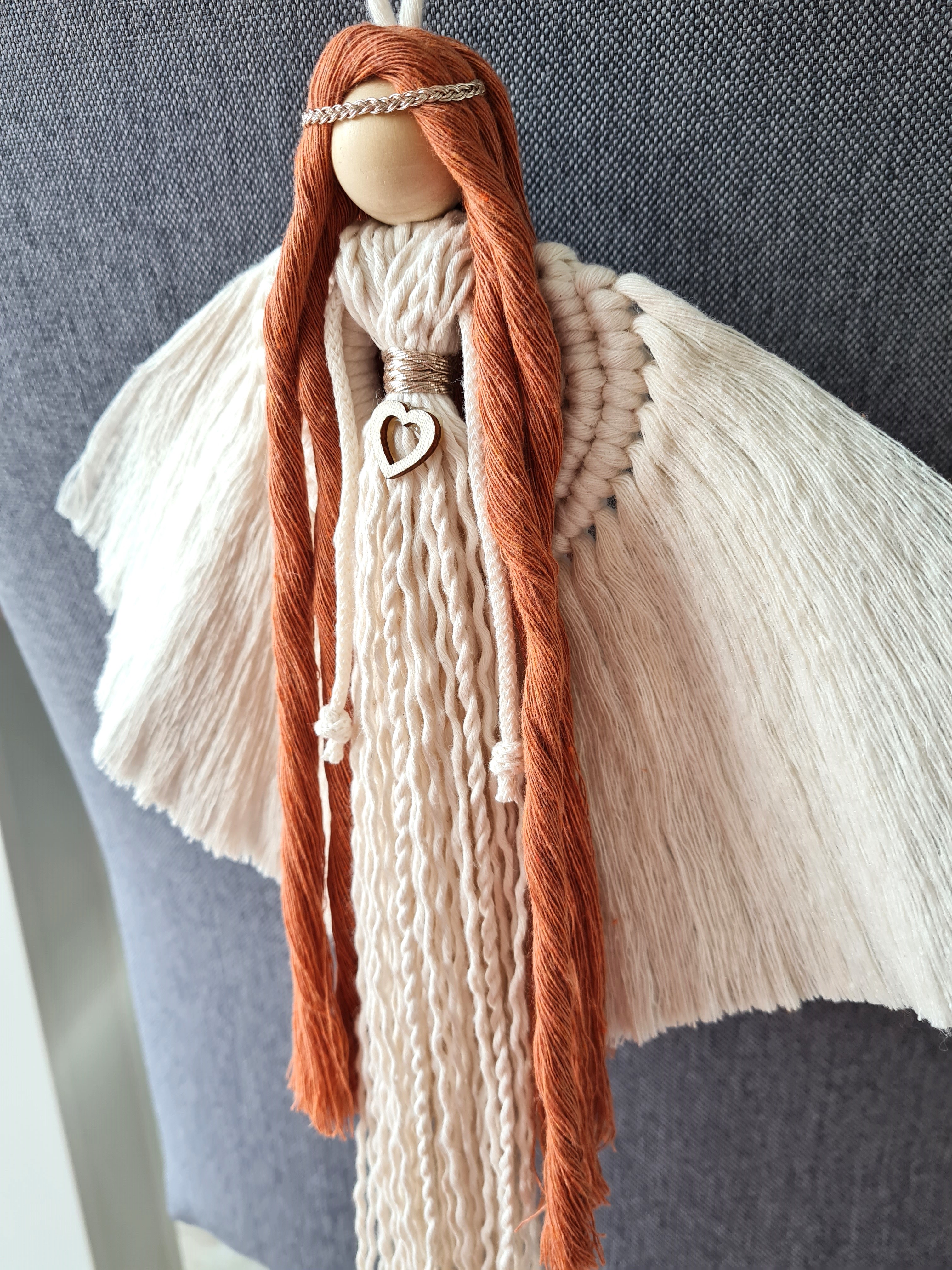 Anděl macramé KIRSTY