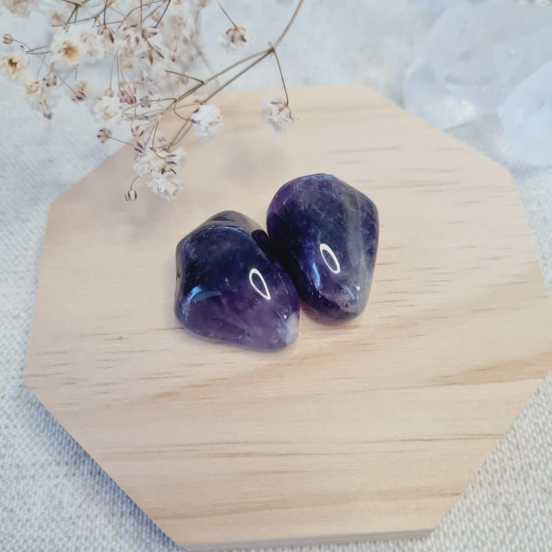 Tromlovaný Ametyst XL velikost 28 - 45 mm - Brazílie