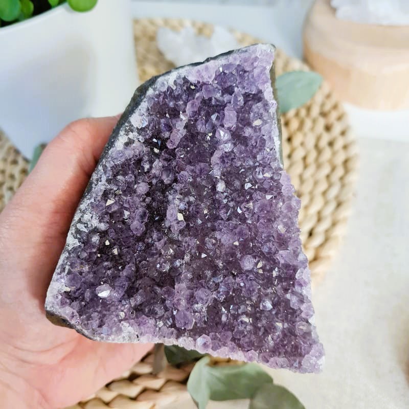 Ametystová drúza - 0,618 kg č.13 (ochrana, harmonie, čištění prostoru)