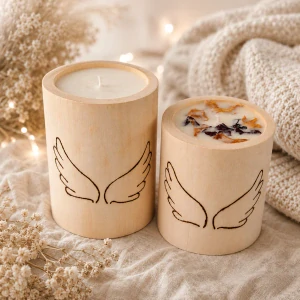 EKO Svíčka - 170 ml - Angel Wings