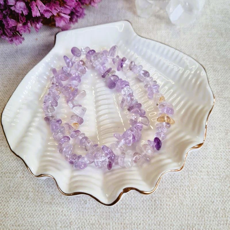 Ametrín sekaný náramek (ochrana, klid, osobní růst)