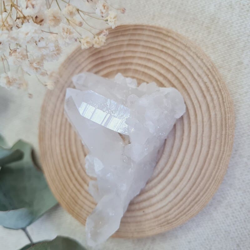 Křišťál drúza č.10 (ochrana, síla, jasnozřivost)