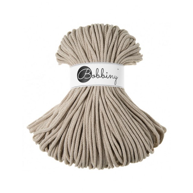 BOBBINY ŠŇŮRY PREMIUM BÉŽOVÉ (BEIGE)