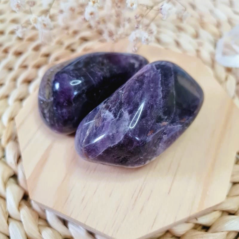 Tromlovaný Ametyst Zambie tmavý XXXL (ochrana, síla)