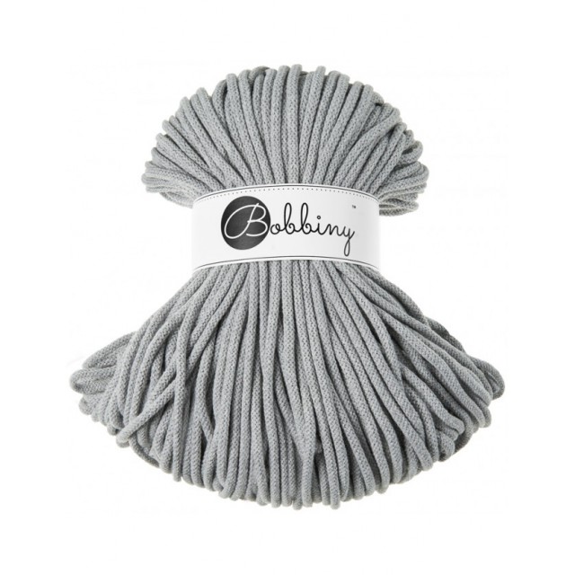 BOBBINY ŠŇŮRY PREMIUM STŘÍBRNÁ (SILVER)