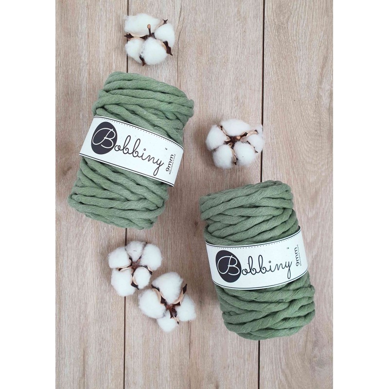 MACRAME 9MM EUCALYPTUS