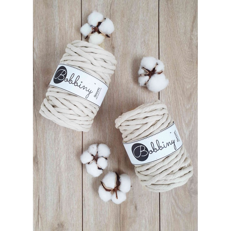 MACRAME 9MM BÉŽOVÁ