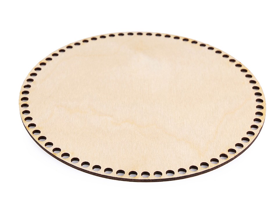 Dno na pletení / výrobu košíků Ø20 cm Ø otvoru 6mm