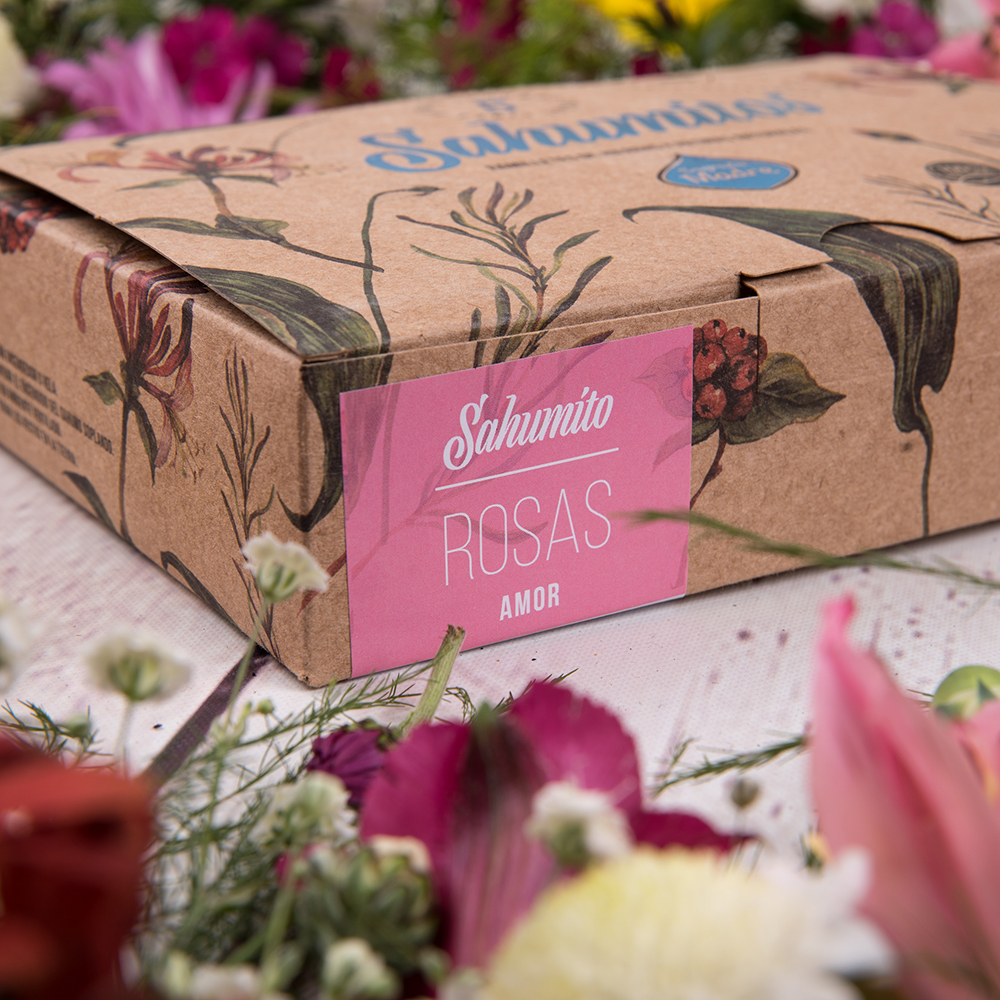 Vonné vykuřovací svazky Sagrada Madre – Růže