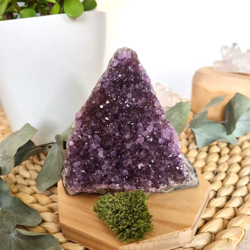 Ametystová drúza - 0.406 kg č.4 (ochrana, čištění,  duchovno)