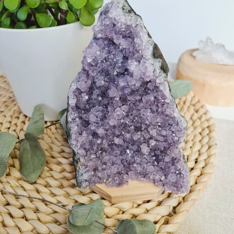 Ametystová drúza - 0,790 kg č.7 (ochrana, harmonie, čištění prostoru)