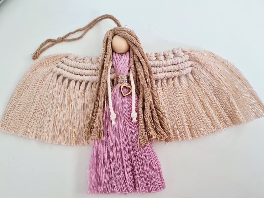 Anděl macramé INKA